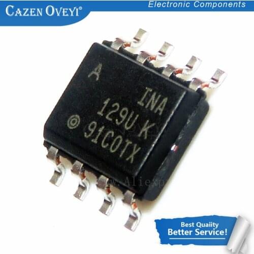 1pcs/lot INA129UA INA129U INA129 SOP-8 In Stock