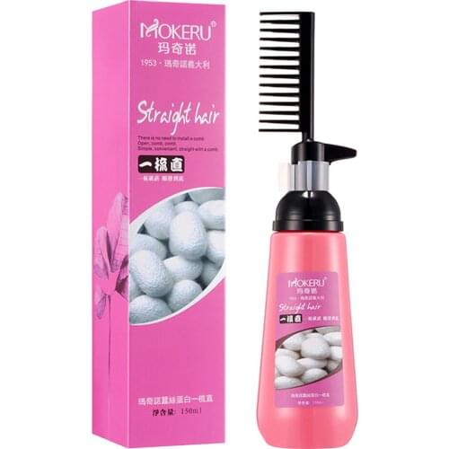 150ml Easy Using Smooth Hair Straightening Nourishing Straight Hair Cream for Woman Haircare Relaxer Cream