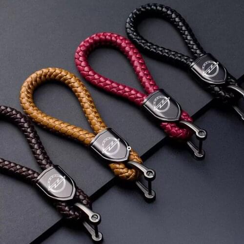 Car hand woven rope key ring New type keyring Zinc Alloy Key ring For OPEL insignia astra j h g corsa d zafira b Adam Karl Agila