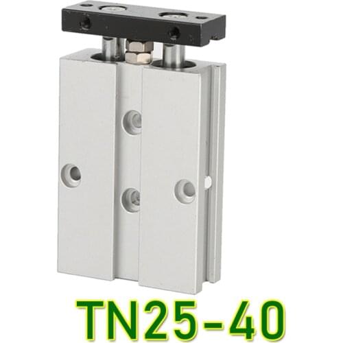 Free shipping TN series TN25-40 TN 25*40 twin rod guide dual shaft acting guide air pneumatic cylinder