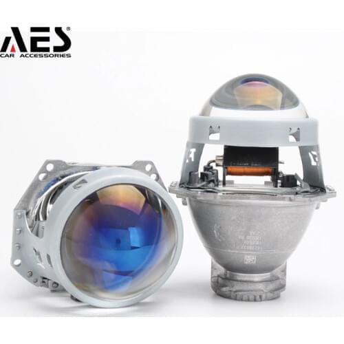AES Kingkong F1 Hella 5 Bi-xenon Blue Or High Clear Projector Lens 3.0 inch LHD Projector Lens Retrofit Modifit Car Headlight