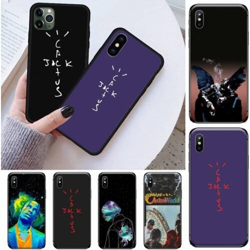 Cactus jack travis scott hiphop Phone Case for iPhone 11 12 pro XS MAX 8 7 6 6S Plus X 5S SE 2020 XR