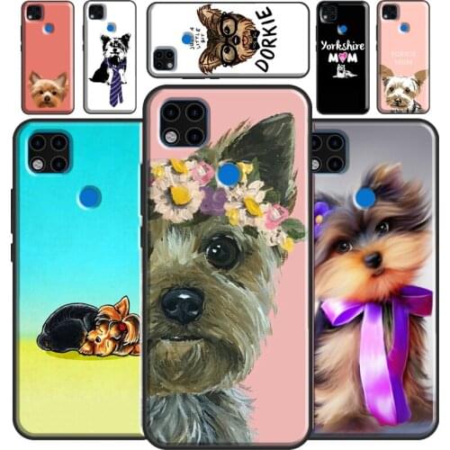 Yorkshire Terrier Dog Phone Case For Xiaomi Redmi Note 10 Pro Note 7 8 8T 9S 9A 9C 9T K40 7A 8A Note 9 Pro Cover