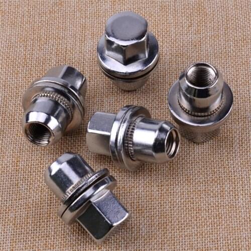 CITALL 5Pcs Car Wheel Lug Nuts Bolts for Land Rover Discovery LR3 LR4 Range Rover 2008 2009 2010 2011 2012 RRD500290A RRD500510