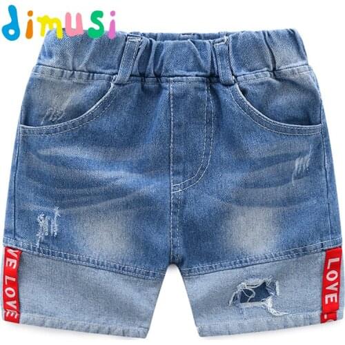 DIMUSI Denim Shorts For Boys