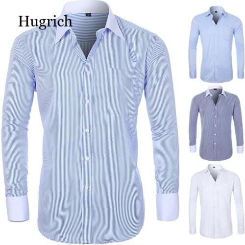 Hugrich Men's Long Shirts