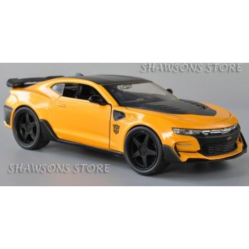 JADA 1:24 Scale Diecast Metal Car Model Toy 2016 Chevy Camaro Miniature Replica Collectable