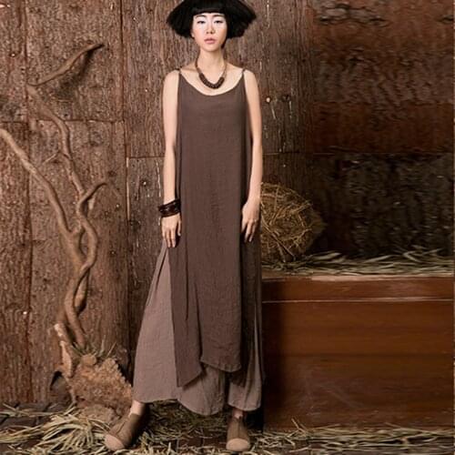 Длинные летние платья Johnature China At AliExpress