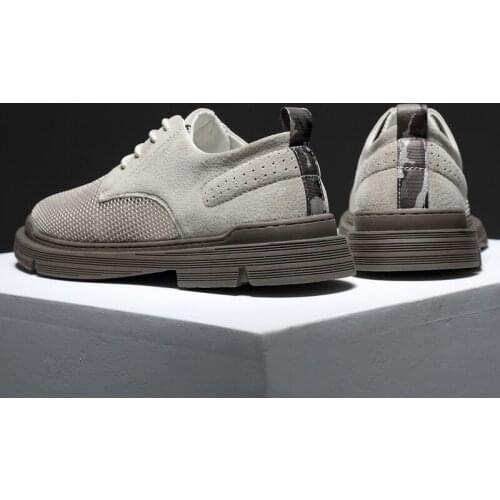 Sneaker Casual Shoes Mens Shoes Casual Loafers Mens Sneakers Leather Male Shoe Causal Fashion Wear Men For Black 2020