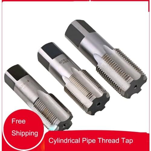 Cylindrical Pipe Thread Tap /Pipe Thread Tapping G1/8 G1/4 G3/8 G1/2 G3/4 G11 Inch Taper Pipe Taps Hand Tools