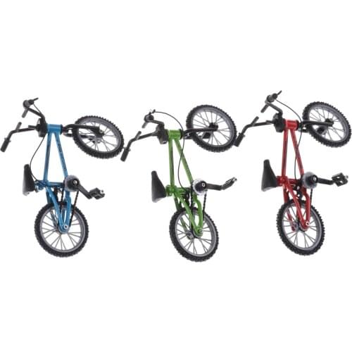 Mini Finger Bmx Toys Mountain Bike BMX Fixie Bicycle Creative Game Suit Children Grownup Red Green Blue Finger Scooter Toy