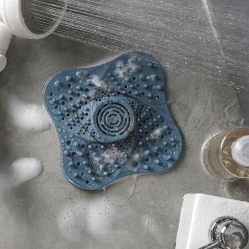 Shower Floor Drain Cover Hair Catcher Hair Stopper Sink Plug Trap Bathroom Strainer Filter hair kitchen sinks banheiro