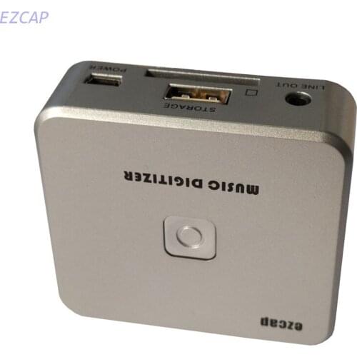 2017 New 3.5mm audio capture card,convert music to mp3, save into U Driver or SD Card directly, Free shipping