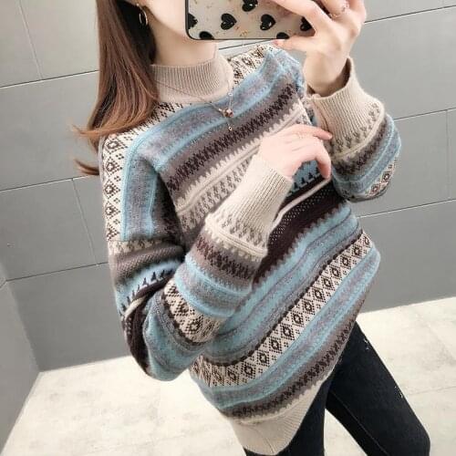 Autumn Winter Pullover Sweater Hooded Women Harajuku Loose Casual Warm Hoodies Ladies Fleece Flannel Pullover Female Sweatshirt