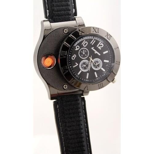 Rechargeable Watch Watch Cigarette Lighter USB Charging Environmental Lighter Smoking Accessories Regalos Para Hombre Originales