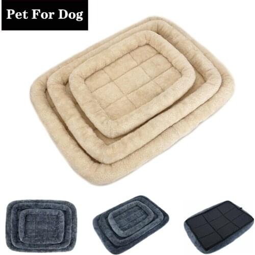 Dog Bolster Bed Mat Washable Crate Mattress Non Slip Pet Cushion Dog Bed Washable Pet Mattress Pet Beds For Dogs
