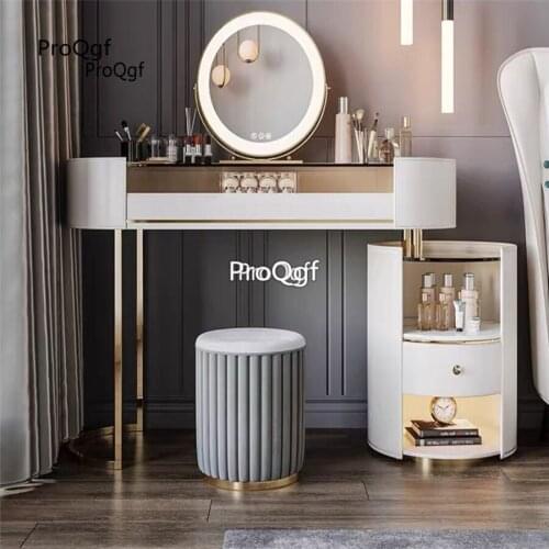 Prodgf 1Pcs A Set ins European Series Make Up Table with mirror (no stool)