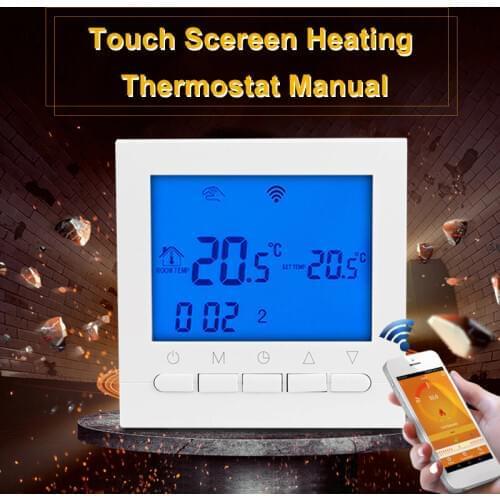 WIFI Gas Boiler Heating Temperature Regulator Programmable Smart Thermostat Wifi Thermostat AC220V Controller Temperature