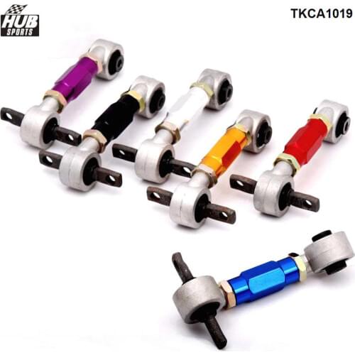 Adjustable Rear Camber Arm Control Kit Fit For Honda Civic EK/EG (Silver,Blue,Red,Golden,Purple,Black) TKCA1019