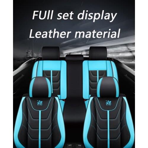 Free Shipping Luxurious Leather Car Seat Covers Universal Fit for Most Auto Styles with Factory Price