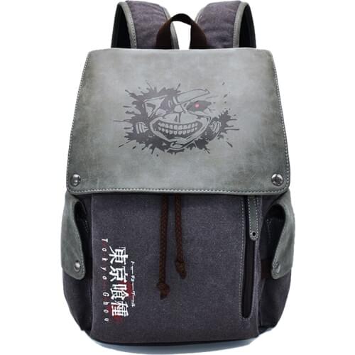 Cosplay Backpack Anime Tokyo Ghoul backpack Cartoon backpack Student School Shoulder Bag Tokyo Ghoul Travel Rucksack Laptop Bags