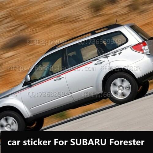 For SUBARU Forester Car Sticker Body Exterior Decoration Sticker Forester SUV Off-Road Vehicle Tuning Supplies Door Sticker
