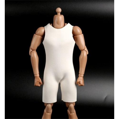 1/6 Scale For 12" Soldiers Fattening Clothing Siamese Underwear Without Body Doll Soldiers Accessories