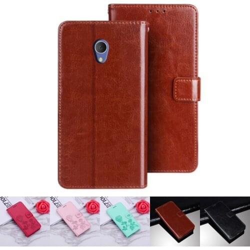 Alcatel 1C 2019 5003D Case Protection Stand Style PU Leather Flip Silicone Back Cover For Alcatel 1 C 5003 D Phone Wallet Capa