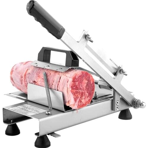 304 stainless steel frozen meat slicer, household manual lamb, beef slice meat cutting machine
