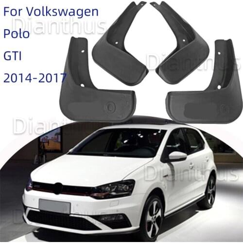 For Volkswagen VW Polo GTI 2014-2017 2015 2016 Car Mudguard Anti-splash Anti-Fouling Front Rear Fender Accessories