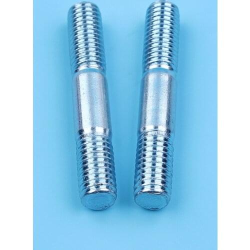 2pcs/lot Muffler Exhaust Bolt Studs For Honda GX240 GX270 GX340 GX390 11HP 13HP GX 340 390 240 270 Engines Motor