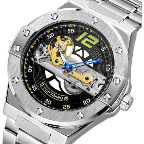 Luxury New 4162 Man Wrist Watches Casual Luxury Mechanical Skeleton Automatic Fashion Men Wristwatch