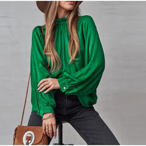 Женские атласные рубашки Chu Mark China At AliExpress