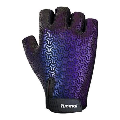 YOUPIN Colorful sports gloves Men woman Gym Gloves Fitness Weight Lifting Gloves Body Building Training Gloves