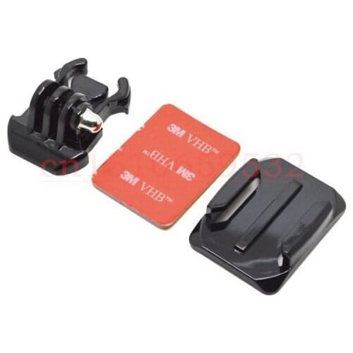 Gopro Accessories Helmet Curved Surface&Mount(3M Sticker)for GoPro Hero 3+/3/2/1