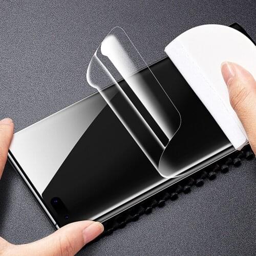 Hydrogel Film For iPhone 12 Pro Max 12 11 Pro X s For iPhone 7 Plus 12 Mini 11 Pro Max Screen Protector Soft Film Not Glass