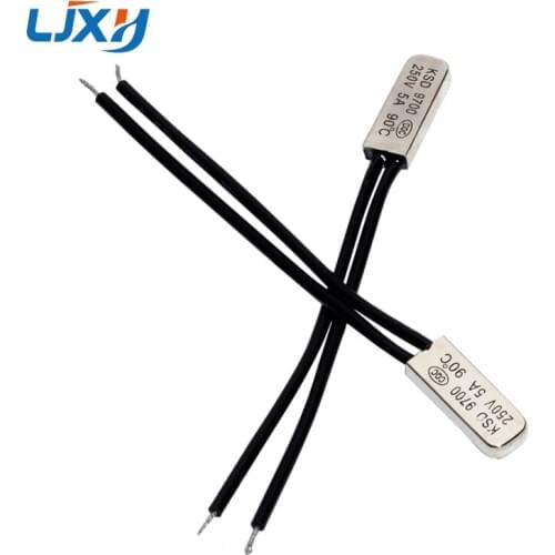 LJXH KSD9700 Normally Closed (NC)/Normally Open (NO) Temperature Controlled Switch Thermostat Plastic Shell/Metal Shell 65C-85C
