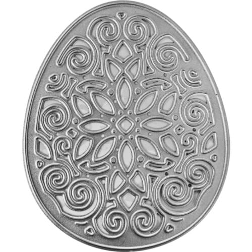 Easter Eggs Metal Cutting Dies Stencil Scrapbooking DIY Album Stamp Paper Decor Card Embossing Decoration