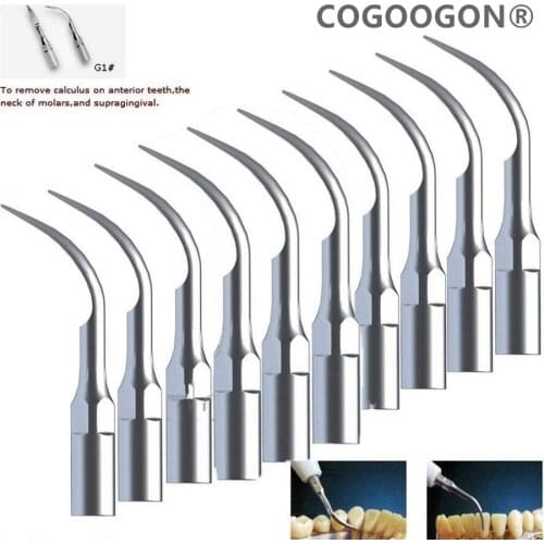 10PCS/LOT NEW Dental Ultrasonic Scaler Scaling Tip G1 For EMS & WOODPECKER Hot