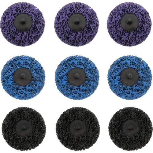 10x 2inch Sanding Discs Set Type R Roll Lock Discs Pads Sanding Roloc Abrasives tools