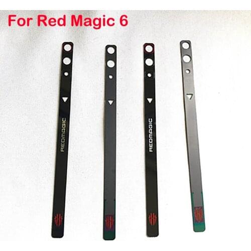 New For ZTE Nubia Red Magic 6 Rear Back Camera Glass Lens Cover Replacement Parts RedMagic 6 Red Magic6