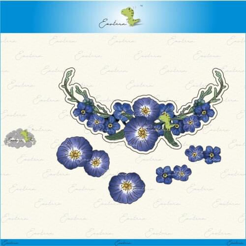 Precious Blue metal cutting dies 2020 new diy mould Scrapbooking Paper Making Embossing tools die cuts crafts dies molds