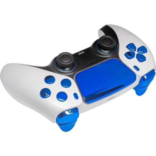 Glossy Dark Blue Controller Joystick Buttons for PS5 Wireless Game Controller Thumbstick Buttons Analog Thumb Sticks