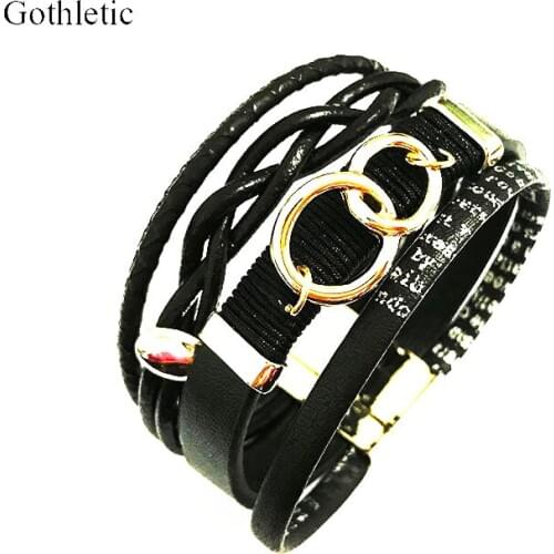 Gothletic Black Bracelets