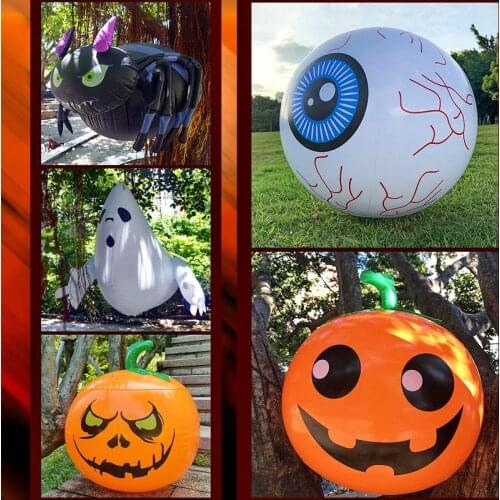 Halloween PVC Inflatable Animated Ghost Outdoor Yard Shopping Mall Decoration Halloween Party Supplies