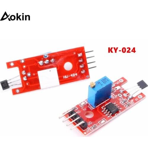 KY 024 KY-024 Linear Magnetic Hall Effect Switches Speed Counting Sensor Module for Arduino AVR MCU PIC