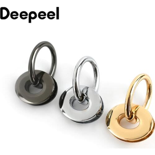 5/10pcs Deepeel 25*32mm Metal O&D Eyelet Buckes Ring Bag Side Clip Clasp Handle Buckle Luggage and Handbag Hardware Accessories