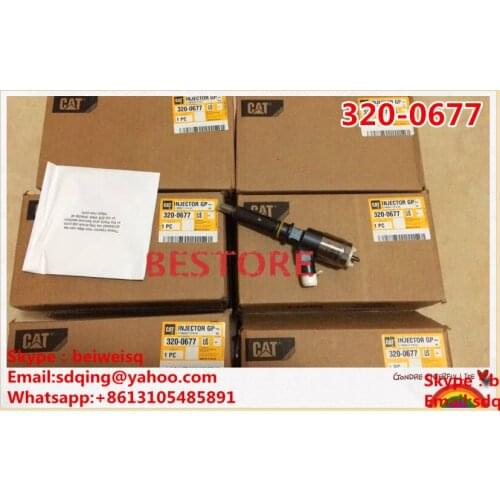 Original and New C A T fuel Injector 320-0677 /3200677,2645A746 for C6.6comes with program