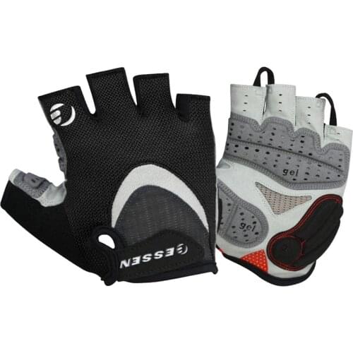 Half Finger Cycling Gloves Anti Slip Gel Pad Breathable MTB Road Bike Ride Racing Gloves Short Men Women Summer Sport Shockproof