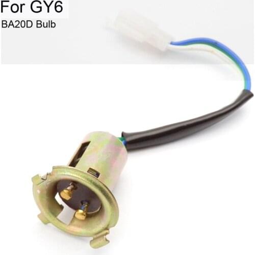 Headlight Bulb Socket Ignitor Wire for GY6 Chinese Scooter Sunl Taotao Peace